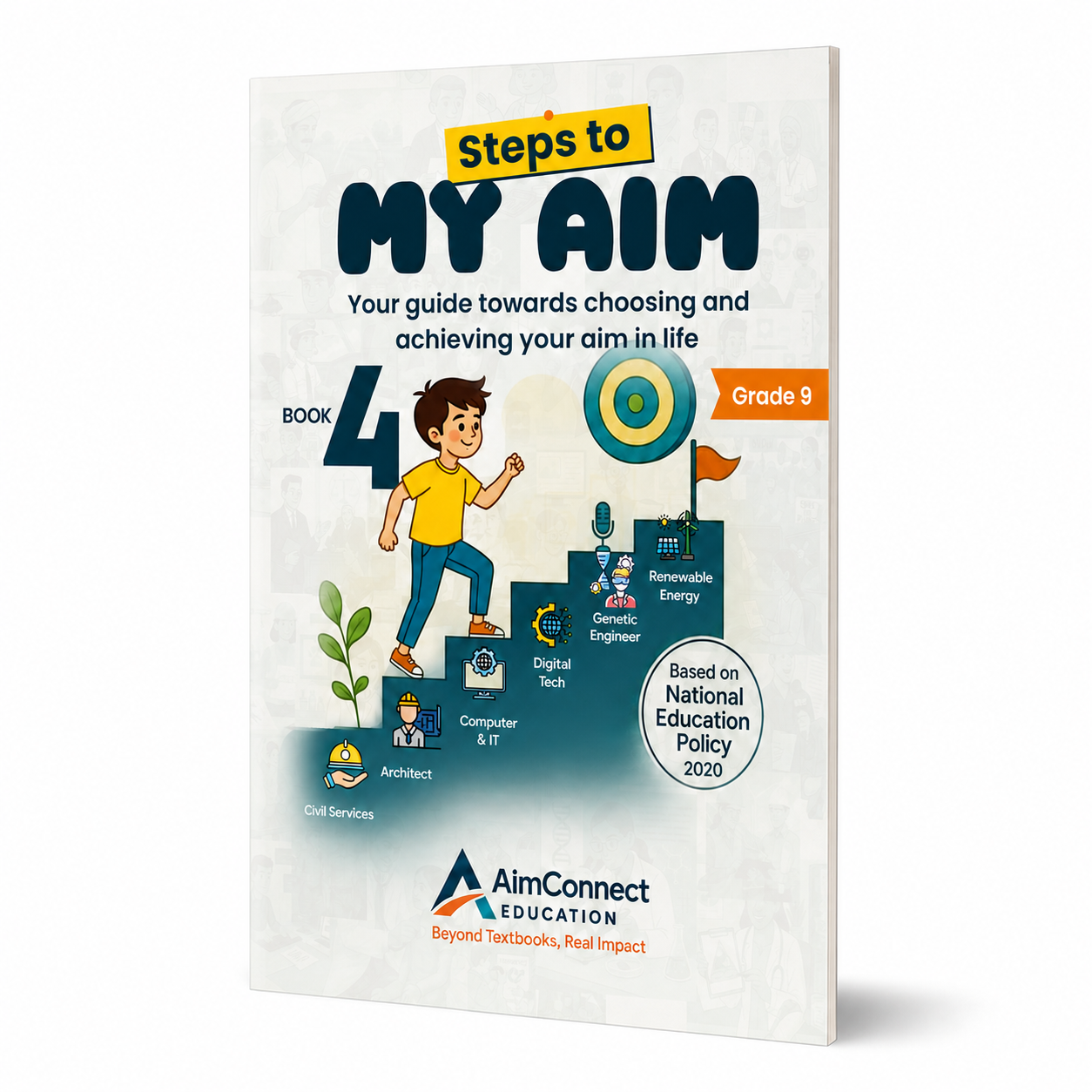Steps to My Aim 4 (Ages 11 to 18) – Career Exploration Textbook(Inclusive of shipping charge)